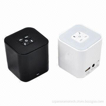 NFC BT Speaker with Portable Charger, 1,000mAh Lithium Battery, S-bass Technology, Mini Design